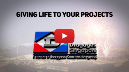 Animated visit card Dragages